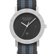 Pre-owned Glass watches Bvlgari Vintage , Black , Heren