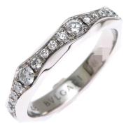 Pre-owned Platinum rings Bvlgari Vintage , Gray , Dames