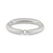 Segment Ring Gemaakt in Frankrijk Le Gramme , Gray , Unisex