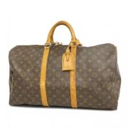 Pre-owned Fabric louis-vuitton-bags Louis Vuitton Vintage , Brown , Da...