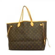 Pre-owned Fabric louis-vuitton-bags Louis Vuitton Vintage , Brown , Da...