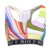 Multicolor Topkleding voor Vrouwen Emilio Pucci , Multicolor , Dames