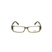 Groen plastic dameshorloge frame Fendi , Green , Dames