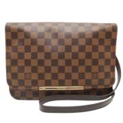 Pre-owned Canvas louis-vuitton-bags Louis Vuitton Vintage , Brown , Da...