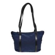 Pre-owned Fabric prada-bags Prada Vintage , Blue , Dames