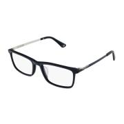 Blauwe Plastic Frames voor Mannen Police , Blue , Heren