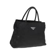 Pre-owned Nylon prada-bags Prada Vintage , Black , Dames