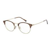 Metalen frames met bruine wijzerplaat Unisex Polaroid , Brown , Unisex