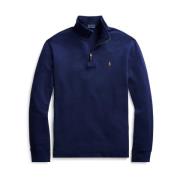 Blauwe Gebreide Trui Casual Stijl Polo Ralph Lauren , Blue , Heren