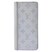 Pre-owned Canvas wallets Louis Vuitton Vintage , White , Heren