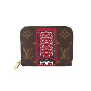 Pre-owned Canvas wallets Louis Vuitton Vintage , Brown , Dames