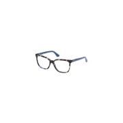 Blauwe Plastic Frames met UV-filter Guess , Blue , Dames