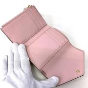 Pre-owned Leather wallets Louis Vuitton Vintage , Pink , Dames