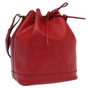 Pre-owned Leather louis-vuitton-bags Louis Vuitton Vintage , Red , Dam...