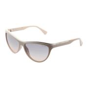 Beige Injected Frame Zonnebril Police , Beige , Dames