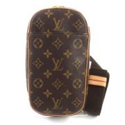 Pre-owned Canvas louis-vuitton-bags Louis Vuitton Vintage , Brown , Da...