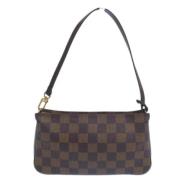 Pre-owned Canvas louis-vuitton-bags Louis Vuitton Vintage , Brown , Da...