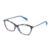 Blauwe Kunststof Frames met Wijzerplaat Police , Blue , Dames