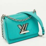 Pre-owned Leather louis-vuitton-bags Louis Vuitton Vintage , Blue , Da...