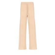 Beige Wolmix Elastische Taillebroek Saint Barth , Beige , Dames