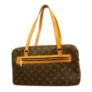 Pre-owned Fabric louis-vuitton-bags Louis Vuitton Vintage , Brown , Da...