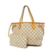 Pre-owned Fabric louis-vuitton-bags Louis Vuitton Vintage , White , Da...