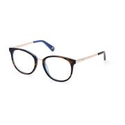 Blauwe plastic monturen met UV-filter Guess , Brown , Unisex