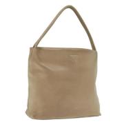 Pre-owned Leather prada-bags Prada Vintage , Beige , Dames