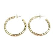 Pre-owned Metal chanel-jewelry Chanel Vintage , Yellow , Dames