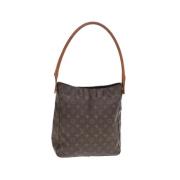 Pre-owned Canvas louis-vuitton-bags Louis Vuitton Vintage , Brown , Da...