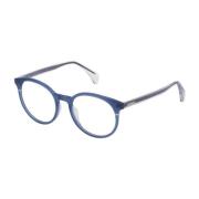 Blauwe Kunststof Frames met Wijzerplaat Police , Blue , Dames