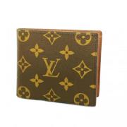 Pre-owned Fabric wallets Louis Vuitton Vintage , Brown , Heren