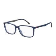 Blauwe Acetaatframe Bril met Wijzerplaat Carrera , Blue , Heren