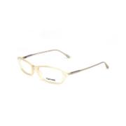 Witte Acetaatframebril met wijzerplaat Tom Ford , White , Dames