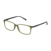 Groene plastic monturen met metalen accenten Police , Green , Heren