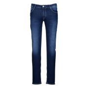 Orvieto Blauwe Jeans Hand Picked , Blue , Heren