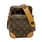 Pre-owned Canvas louis-vuitton-bags Louis Vuitton Vintage , Brown , Da...