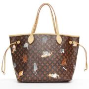 Pre-owned Canvas handbags Louis Vuitton Vintage , Brown , Dames