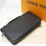 Pre-owned Canvas wallets Louis Vuitton Vintage , Black , Dames