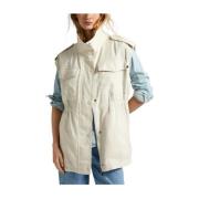 Veelzijdige en Elegante Tilda Vest Pepe Jeans , Beige , Dames