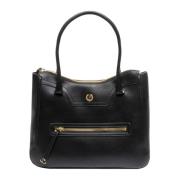 Dames Schoudertas, Synthetisch Leer Pollini , Black , Dames