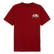 Team T-shirt Puma , Red , Heren