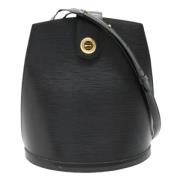 Pre-owned Leather louis-vuitton-bags Louis Vuitton Vintage , Black , D...