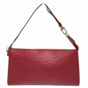 Pre-owned Leather louis-vuitton-bags Louis Vuitton Vintage , Red , Dam...