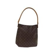 Pre-owned Canvas louis-vuitton-bags Louis Vuitton Vintage , Brown , Da...