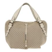 Pre-owned Canvas totes Celine Vintage , Beige , Dames