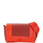 Pre-owned Leather celine-bags Celine Vintage , Red , Dames