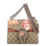 Pre-owned Canvas gucci-bags Gucci Vintage , Beige , Dames