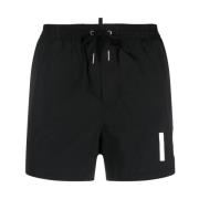 Zwarte Boxershorts met Logoprint Dsquared2 , Black , Heren