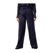 Wijde Broek in Donkerblauw Dante 6 , Blue , Dames